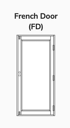 Impact french door