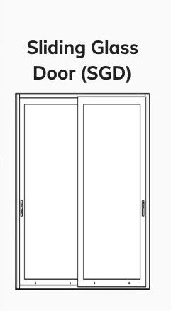 Impact sliding glass door