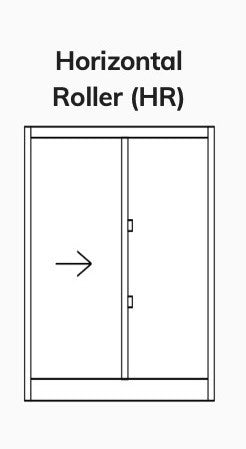Horizontal roller impact window